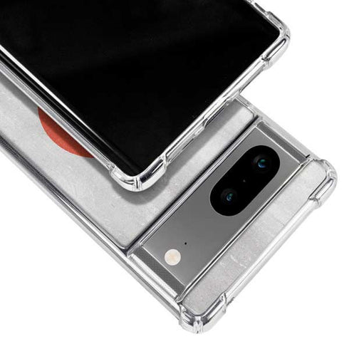 Japanese Flag Distressed Google Pixel 8a Clear Case